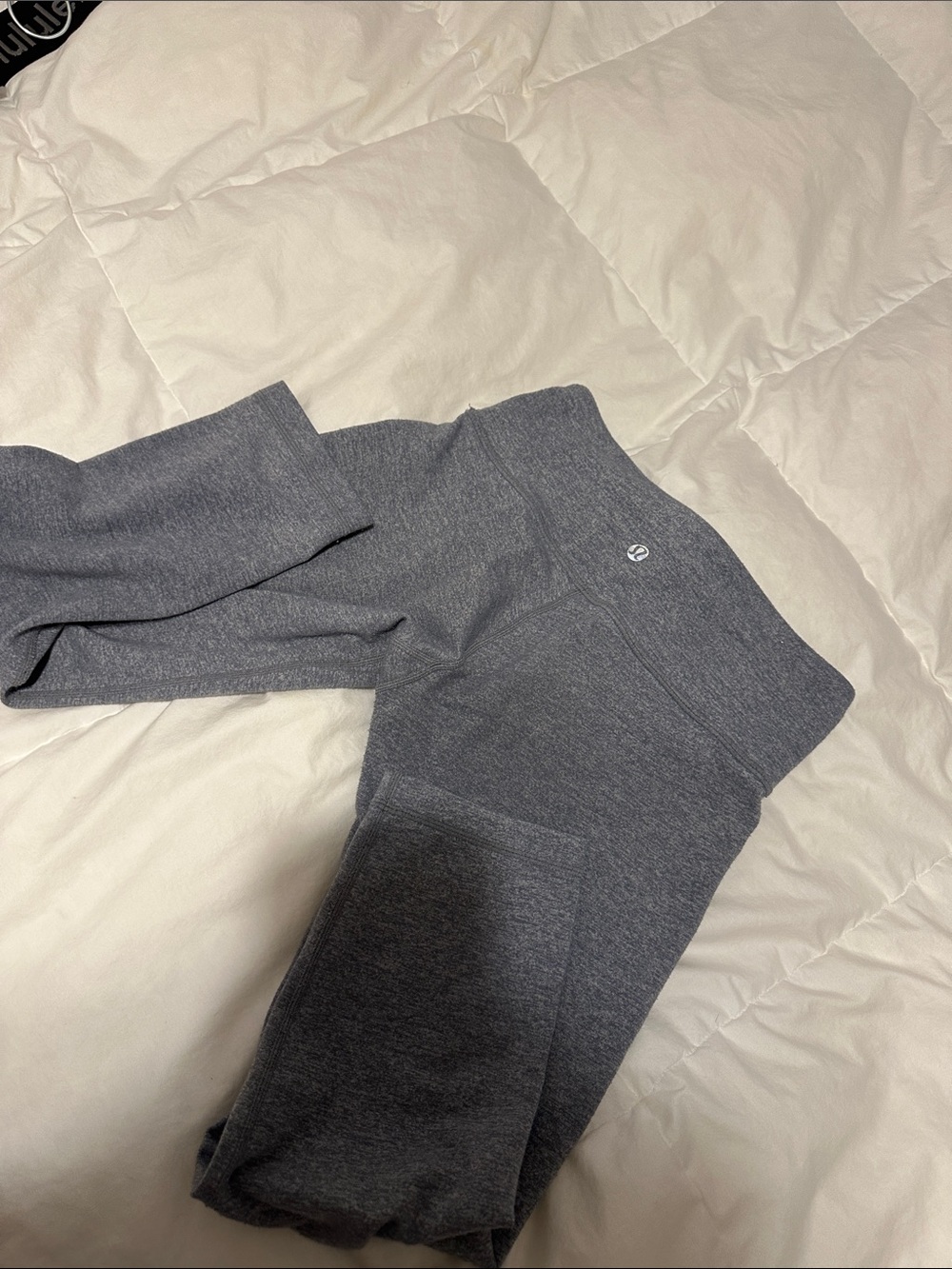 lululemon athletica low rise Dark Gray Performance Leggings